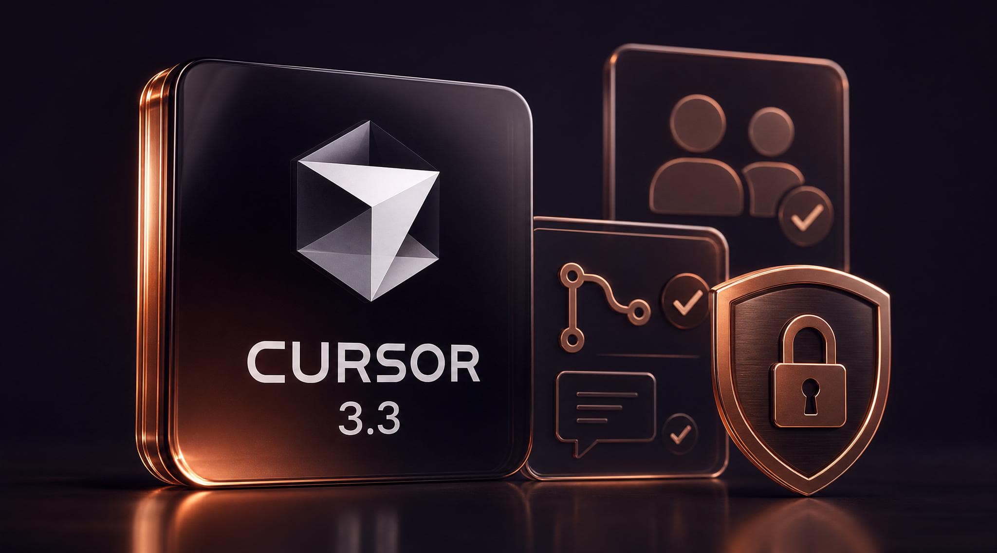 Cursor 3.3 : PR Review intégré et contrôles enterprise