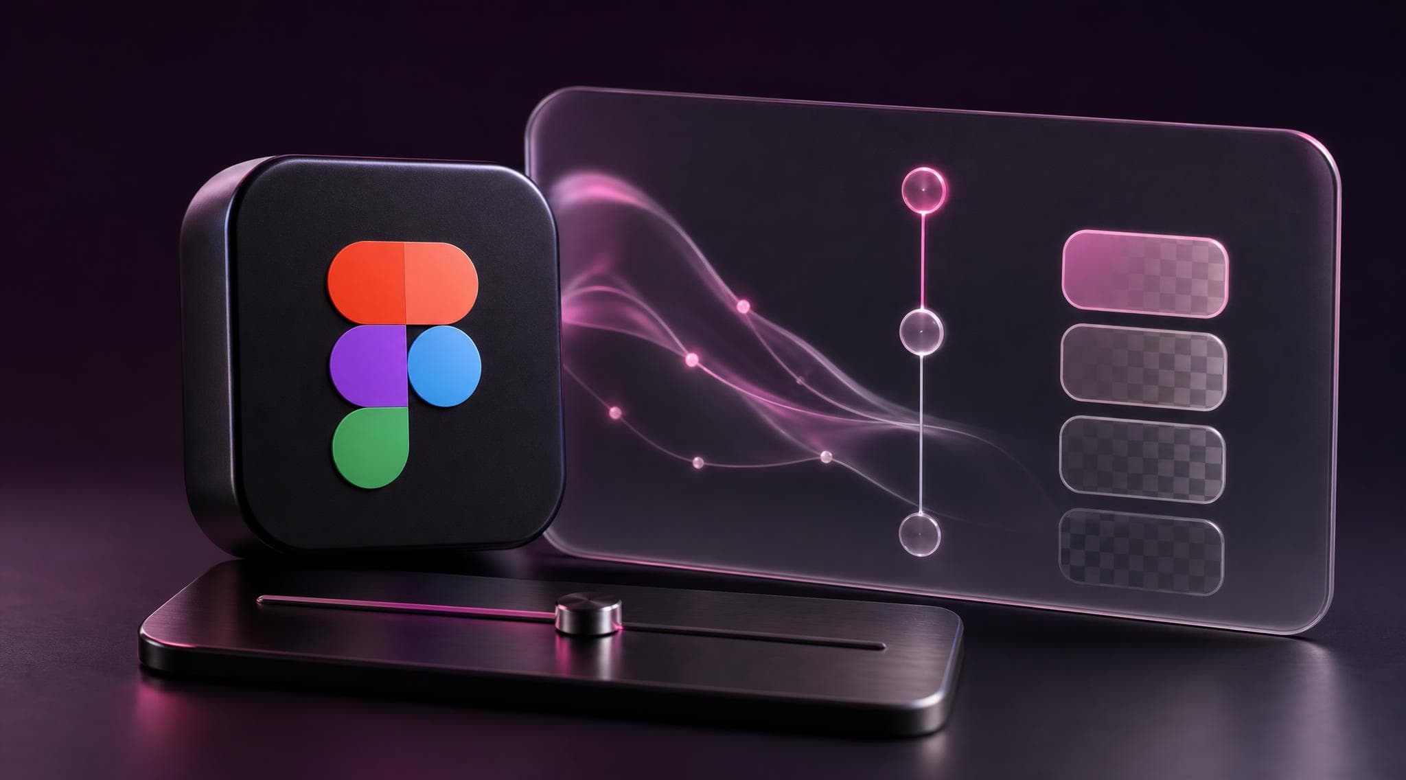 Figma : shaders animés et variables d'opacité